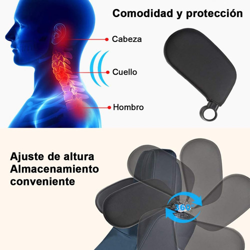 Almohada Para Reposacabezas De Coche, Soporte Para La