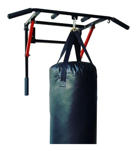 Soporte De Ejercicios Plegable + Saco Tula De Boxeo De 1 Mts