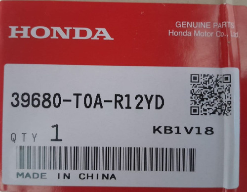 Sensor De Estacionamiento Honda 39680-t0a-r12yd Nuevo Orig