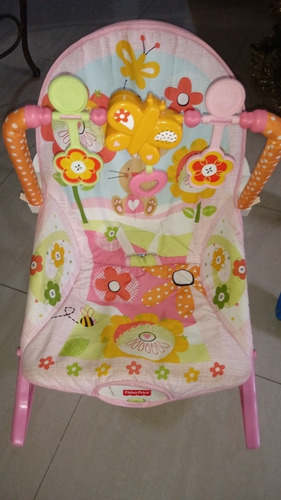 Imagen 2 de 3 de Silla Mecedora Y Vibradora Bebé Fisher Price