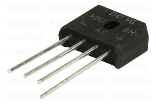 Pack 20x Kbu6 Puente Rectificador De Diodos 6a 1000v-p