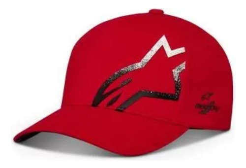 Boné Alpinestars Corp Shift Comet Delta Flexfit Vermelho