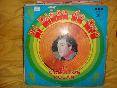 Vinilo Carlitos Rolan El Disco De Oro C3