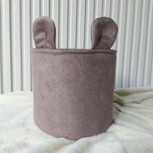 Imagem 3 de 8 de Organizadores Urso Minimalista Quarto De Bebê Cestos Fraldas