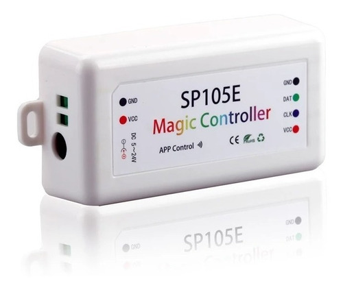 Controlador Ws2812 - Magic Controller Sp105e Bluetooth