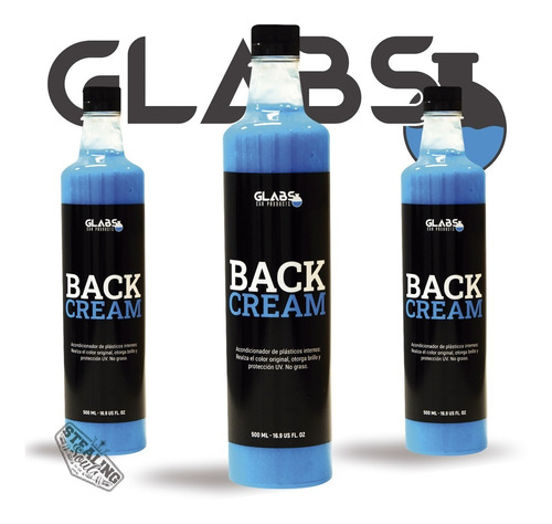 Glabs | Back Cream | Restaurador En Crema | 500cc | Detail / Detailing