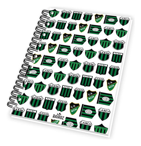 Cuaderno Universitario A4 Tapa Blanda 80 Hojas Nueva Chicago Verde