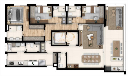 Apartamento Com 3 Dormitório(s) Localizado(a) No Bairro Vila Romana Em São Paulo / São Paulo - 4233:908239