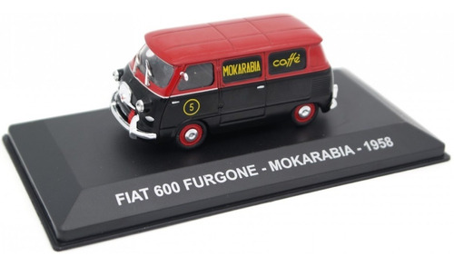 Fiat 600 Furgone Mokarabia Escala 1:43 Precioso