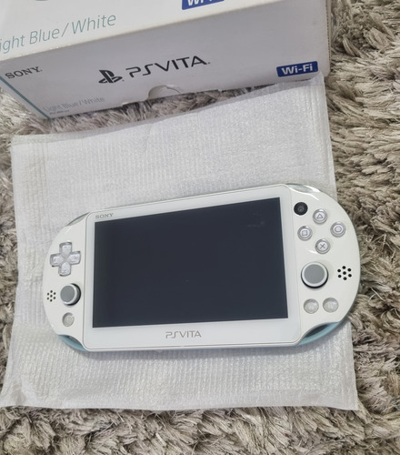 Ps Vita Slim Light Blue / White 128 Gb Azul-celeste (Usado)