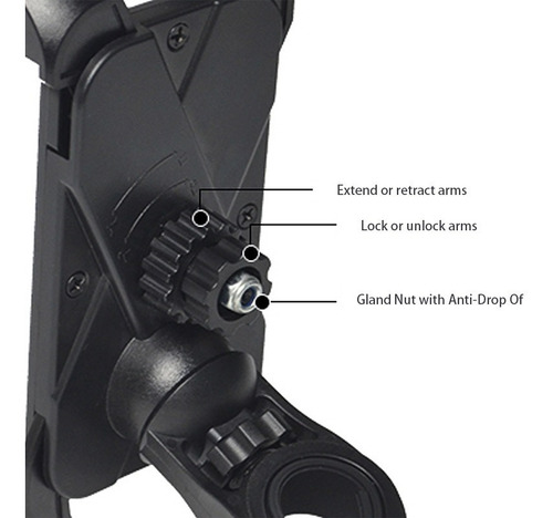 Soporte De Moto Para Celular + Toma Usb Hella Europea Bmw