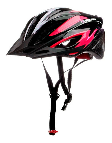 Casco Smart Mtb 25 Ventilaciones Visera 54-60 Bicicleta Fas!