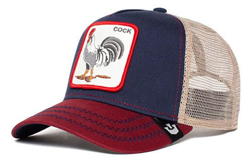 Goorin Bros. Gorra Rooster (gallo) Azul-rojo Original