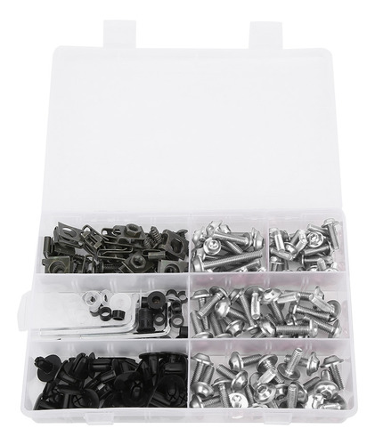 Juego De 198 Tornillos M5 M6 Para Carenado De Parabrisas