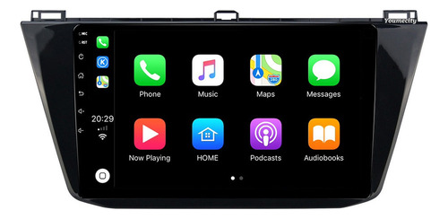 Z0k Auto Radio Estéreo Android Gps Para Vw Tiguan 2018-2022