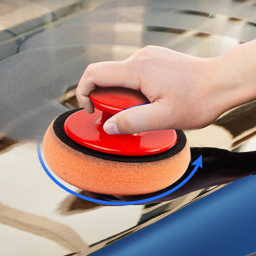 Esponja Para Pulir Y Encerar Automóviles, Ayuda A Manejar, L
