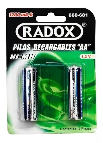 Pilas recargables NI-MH 1,2 V AA 3000mAh, nuevas d – Grandado