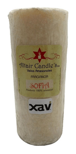 Vela Velon Aromatica Pilar 3* Sofia Altair 5146 Xavi