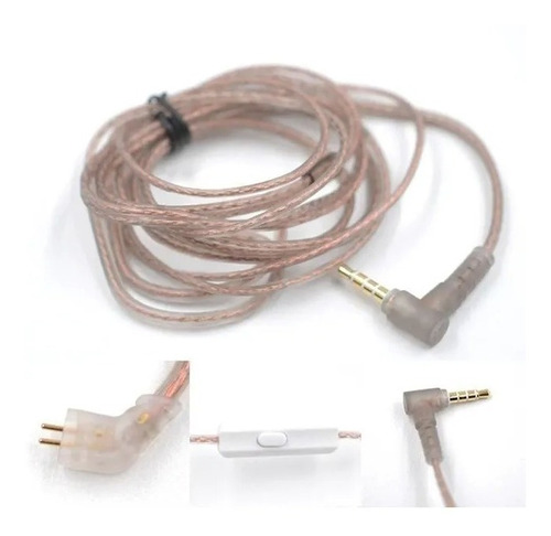 Kz Cable De Respuesto Pin B Con Microfono Zst Zs10 Ed12 Es4