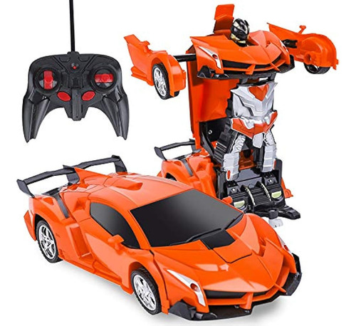 Rc Cars, Transform Car Robot Deformation Toy Para Niños Niño