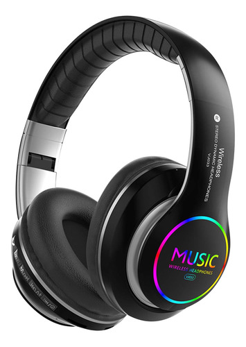 Auriculares K, Bluetooth 5.0, Con Subwoofer, Plegables En La