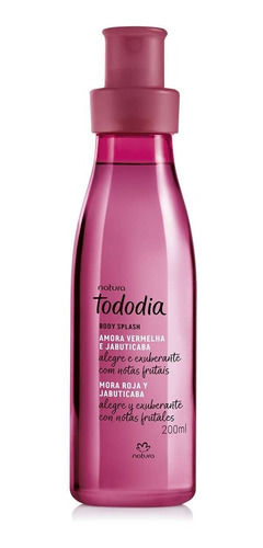 Body Splash Mora Roja Y Jabuticaba 200 Ml - Natura Tododia