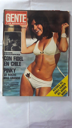 Revista Gente 330 Diana Shultze Fidel Castro Pinky 