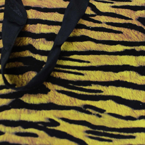 Imagem 3 de 4 de Sacola Premium Animal Print Tigre - 21x18 Cm - 12 Unidades