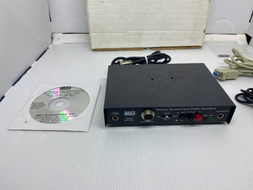 Imagem 4 de 9 de Placa De Som Interface Rádio Amador Deluxe Mfj-1279