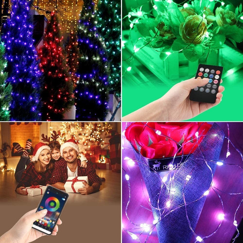 Tira Luces Led Rgb Decorativas Ambientador App / 5 Mts