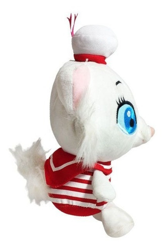 Imagen 3 de 3 de Peluche Importado Gatita Marinera