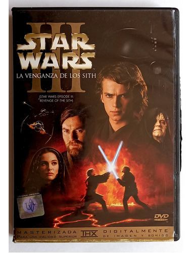 Star Wars 3 La Venganza De Los Sith Dvd Original