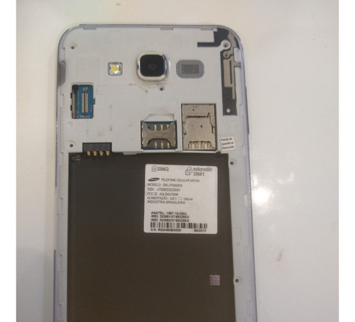 Placa Mãe Samsung J7 J700m - Travado No Logo (Usado)