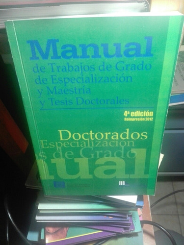 Manual De Trabajos De Grado