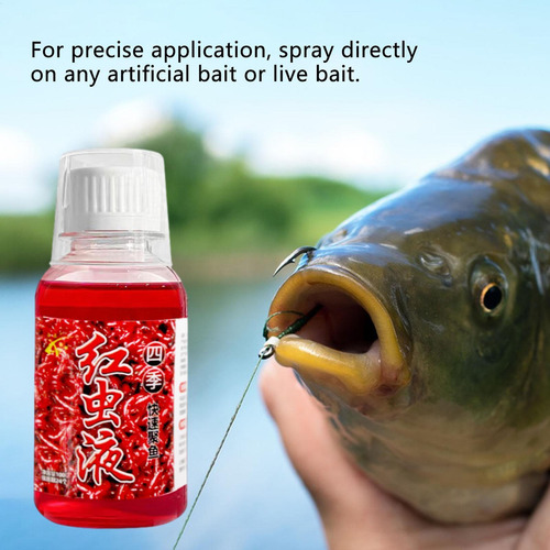 Cebo Rojo De Cebo De Cebo Atrayente Líquido De Roja 100 Ml C
