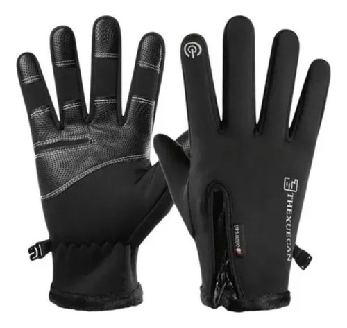 Guantes Motos Neoprene Tacticos Polar Termicos Cierre Winter