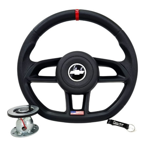 Volante Black Edition Para Corsa Classic Wind Celta Prisma