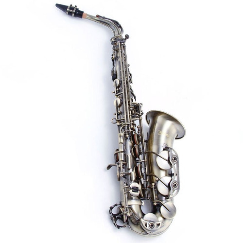 Saxofone Alto Waldman Wsa Ol Com Acabamento Vintage E Afinaç