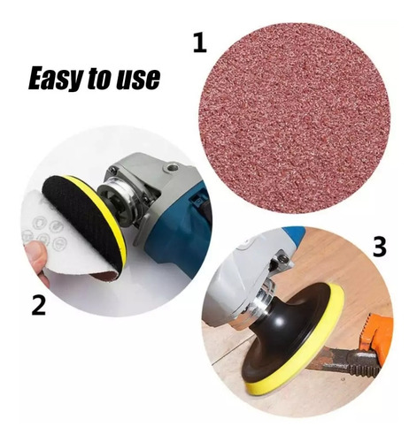 Kit De Lijado Para Mototool Taladro Rectificado 2 Pul 100 Pz