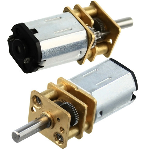 Mini Motor N20 6v 100 Rpm Com Caixa De Redução Para Arduino