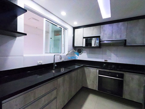 Imagem 9 de 30 de Sobrado À Venda No Bairro Cajuru, Com 3 Dormitórios Sendo Uma Suíte, Móveis Sob Medida, 2 Vagas De Garagem, Podendo Ser Financiado. - Ca02153 - 70802031