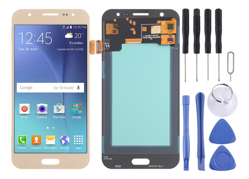 . Pantalla Lcd Oled Dorada For Samsung Galaxy J5 Sm-j500