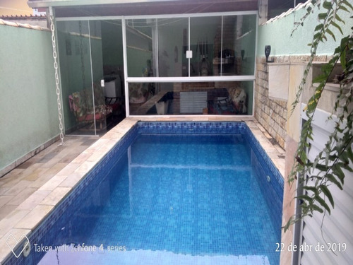 Sobrado Dos Sonhos Com 3 Quartos Piscina Em Itanhaém - Ca00004 - 34005775