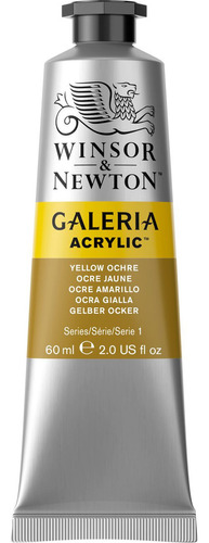 Tinta Acrílica Winsor & Newton Galeria 60ml Yellow Ochre Cor Laranja-escuro