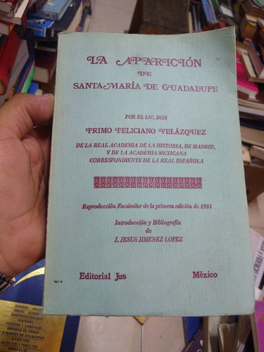 La Aparición De Santa María De Guadalupe Primo Feliciano 