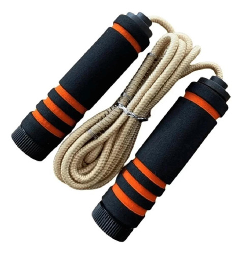 Corda Pular Jump Rope Profissional Laranja 2,60m