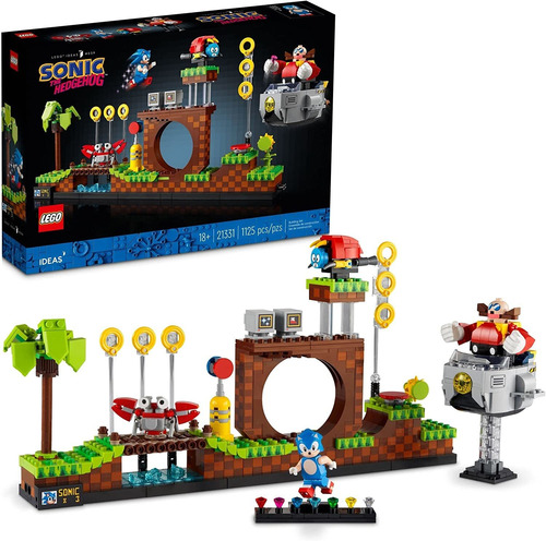 Figuras Para Armar Lego Ideas Sonic The Hedgehog Green Hill