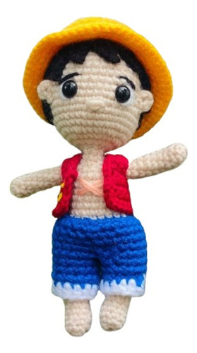 Amigurumi De Luffy De One Piece A Crochet/tejido