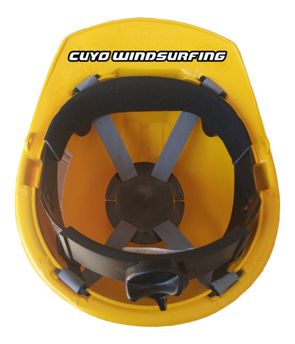 Imagen 6 de 6 de Casco Seguridad Fravida Certificado C/ Arnés Regulable Rueda