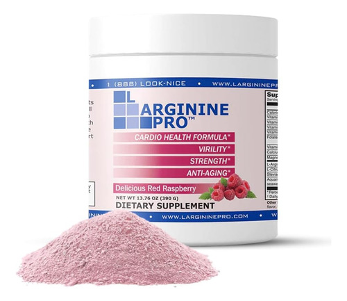 L-arginine Pro | Suplemento De L-arginina En Polvo | 5.50...